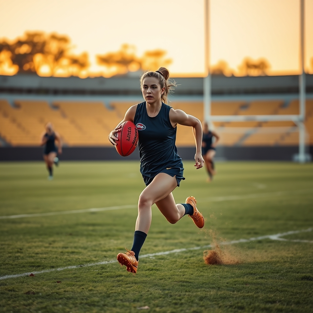 Illustration for: 235 AFLW Players Wear Asics: Inside the Boot Census