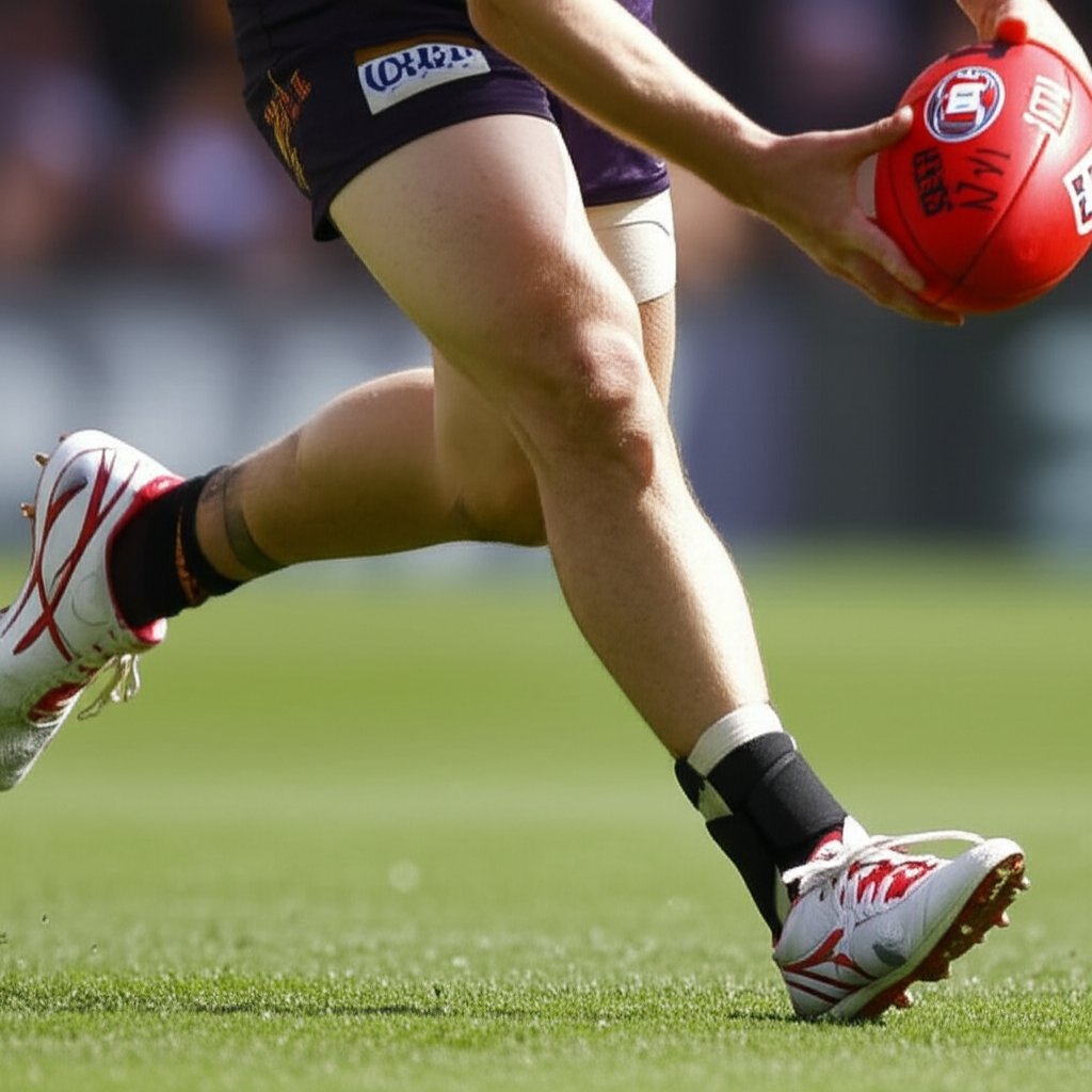 Beyond The Boot The Critical Impact Of Ankle Braces And Taping On Your AFL Footwear Choice