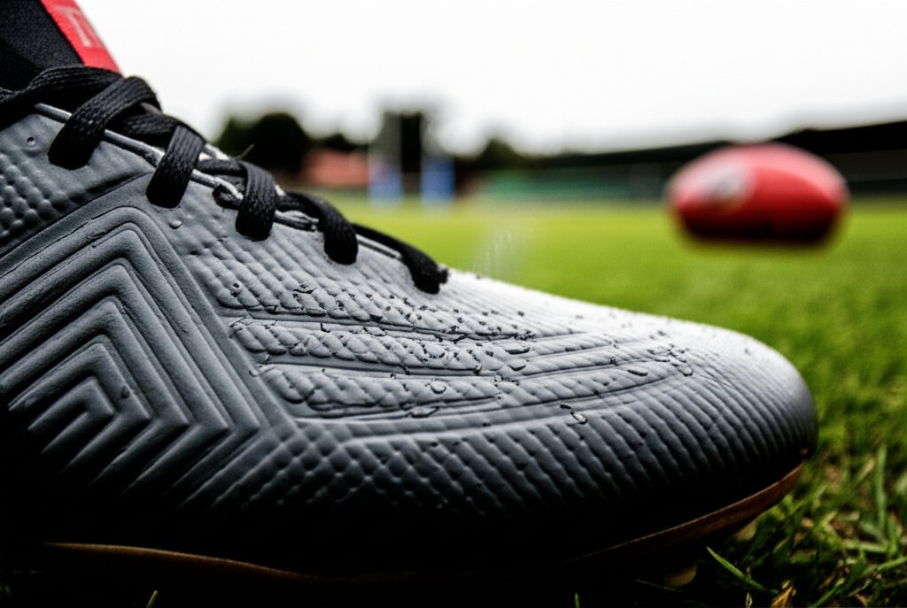 Beyond the Shine Unpacking the Hidden Impact of AFL Boot Surface Coatings on Ball Control and All-Weather Performance - Image 3