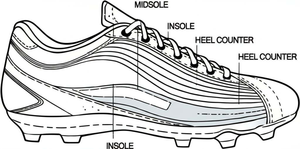 Beyond the Surface Unpacking the Internal Engineering of AFL Boots for Peak Performance and Injury Protection - Image 2