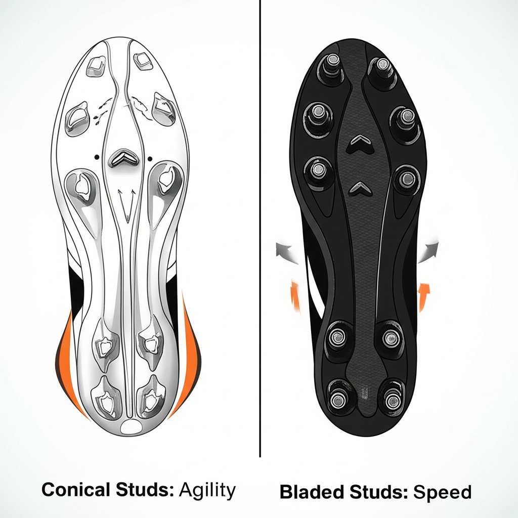 Decoding Stud Patterns - Unlocking Your AFL Game with the Right Cleat Layout - Image 2