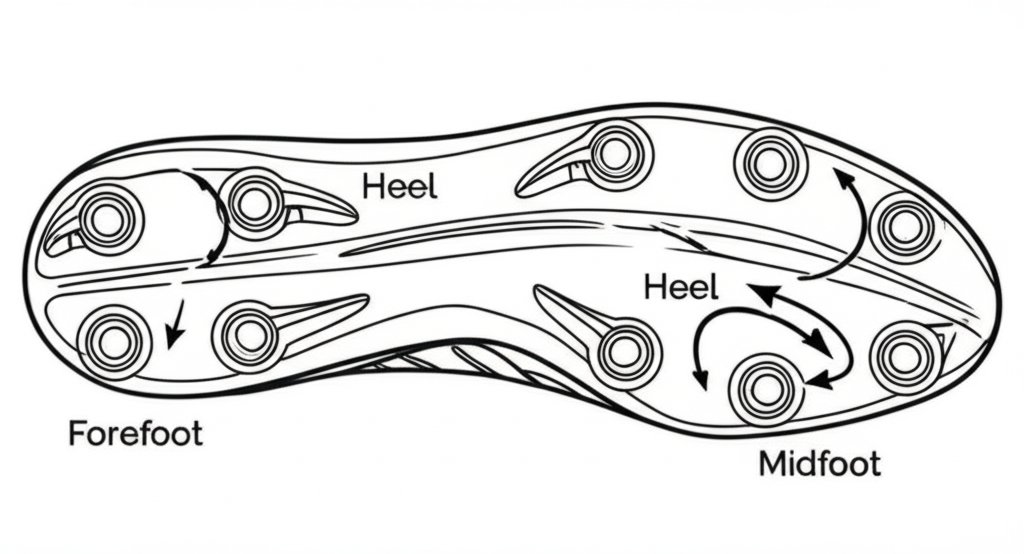 Deconstructing AFL Boot Outsoles - The Science Behind Grip, Agility, and Stability - Image 3