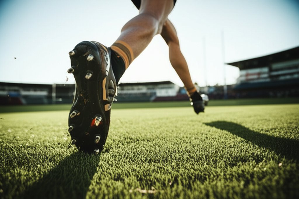 The Underfoot Orchestra How AFL Boot Outsole Geometry and Stud Placement Synergistically Enhance Reactive Footwork