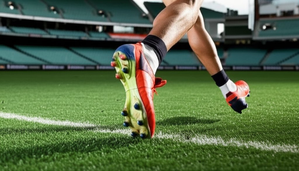 The Unseen Connection How Your AFL Boot's Heel Counter and Collar Design Fine-Tunes Your Agility and Explosive Power