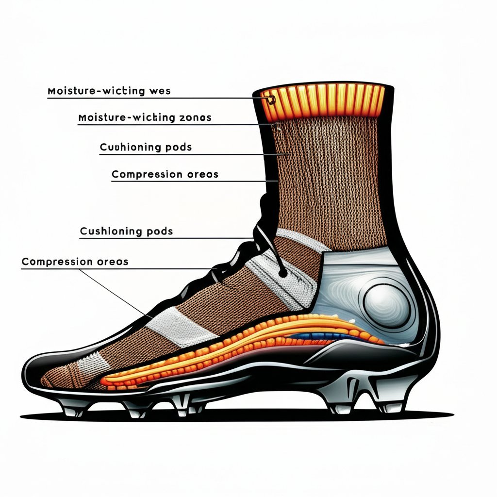 The Unsung Heroes How Performance Socks and Insoles Elevate Your AFL Boot Experience - Image 2