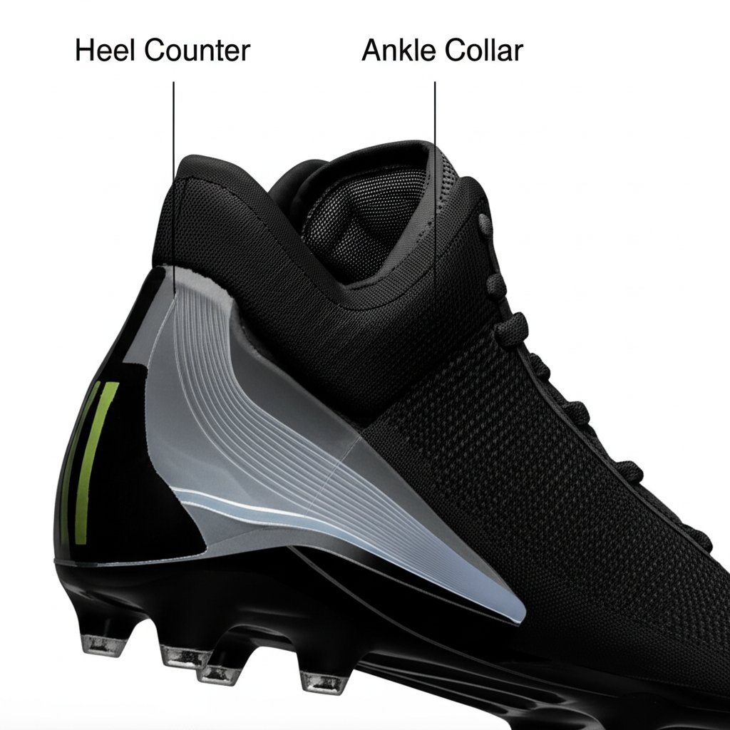 The Unsung Heroes of Stability Why Your AFL Boot's Heel Counter and Ankle Collar Matter - Image 2