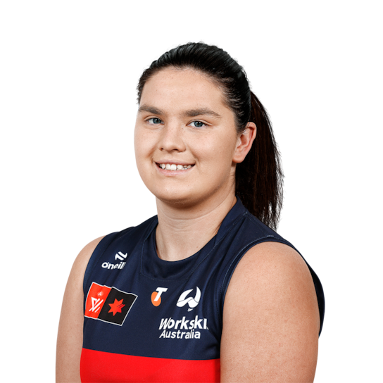 Georgia McKee wearing New Balance Furon Team V9 FG Womens Football Boots