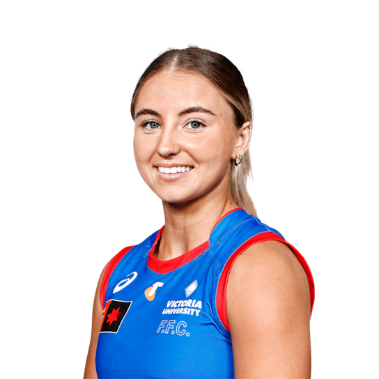 Brooke Barwick wearing New Balance Furon Team V9 FG Womens Football Boots