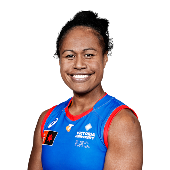 Vaomua Laloifi wearing New Balance Furon Team V9 FG Womens Football Boots